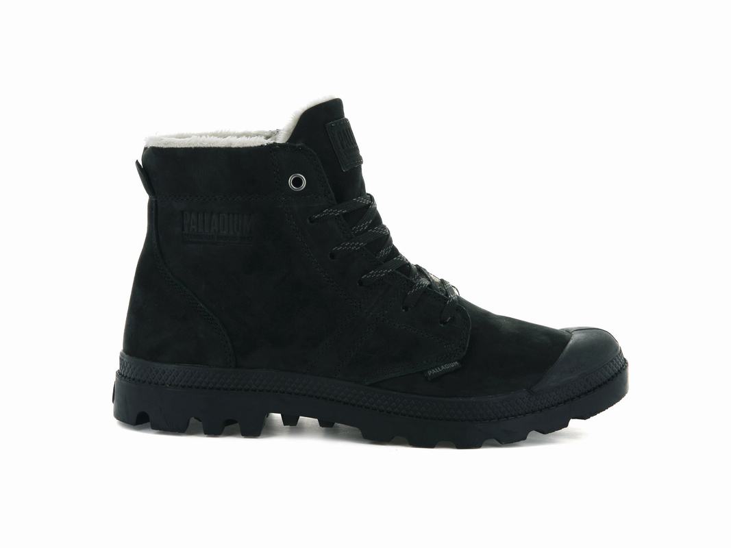 Botas Palladium Pallabrousse Leather S Hombre - Negras ||MCKD-64705||